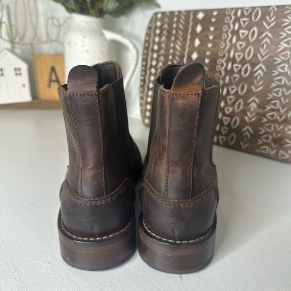 Wolverine Brown Leather Men's Boots - Picture 5 of 9